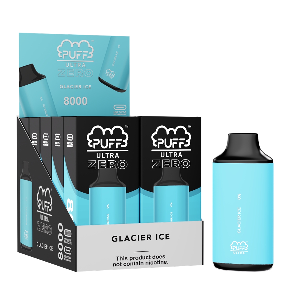 ZERO by PUFF BAR | Glacier Ice Flavor | Buy Puff Online